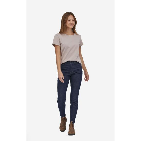 NWT Patagonia Womens Slim Original Standard Blue Jeans Sz 28/29 - Picture 1 of 11